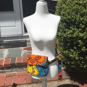 Handmade Ankara Waist Bag by MyntSociety
